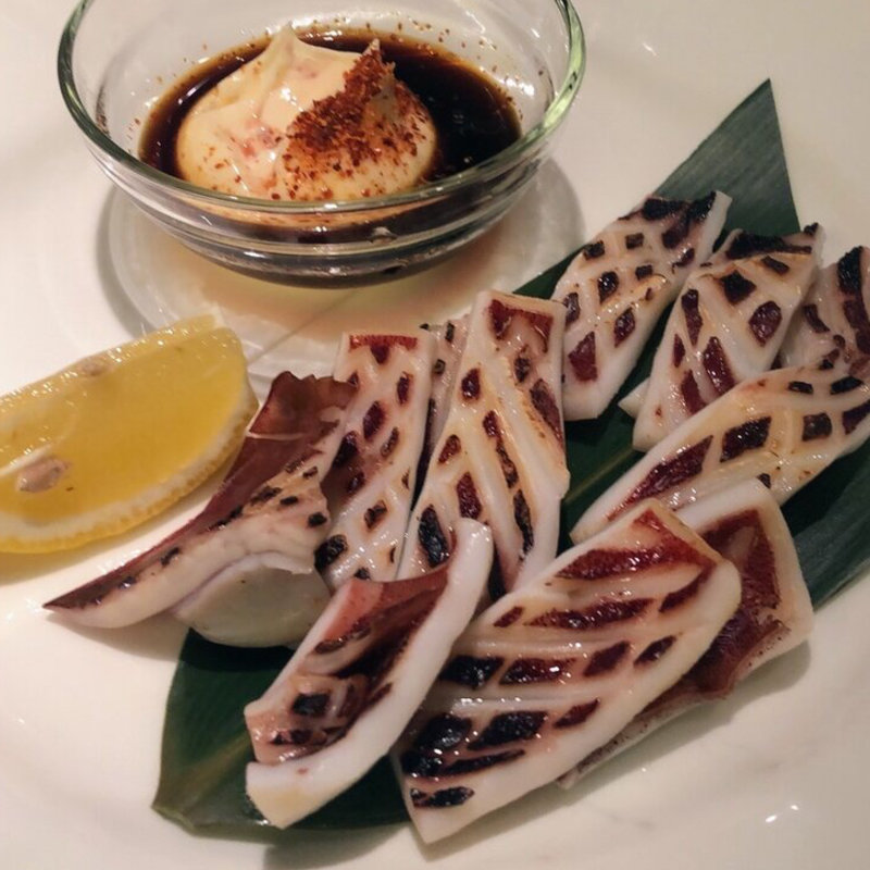 イカの塩焼き(無法松 )