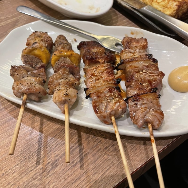 焼き鳥盛り(焼鳥ダイニング いただきコッコちゃん亀戸店)
