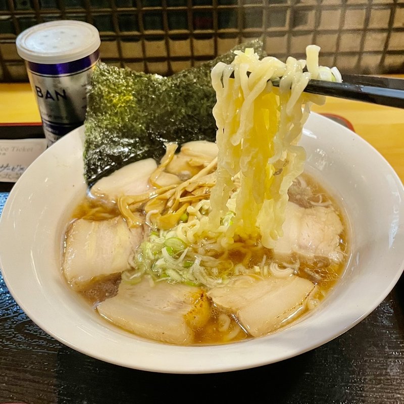 喜多方らーめん(炙り屋　丸笑)