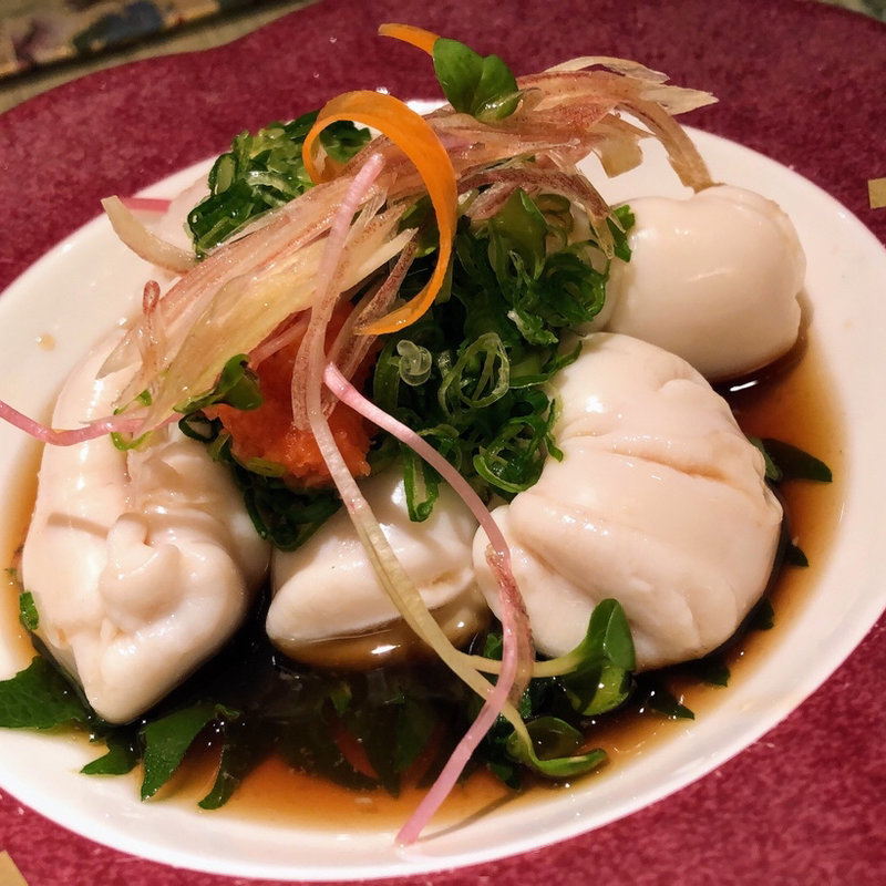 鯛白子ポン酢(無法松 )