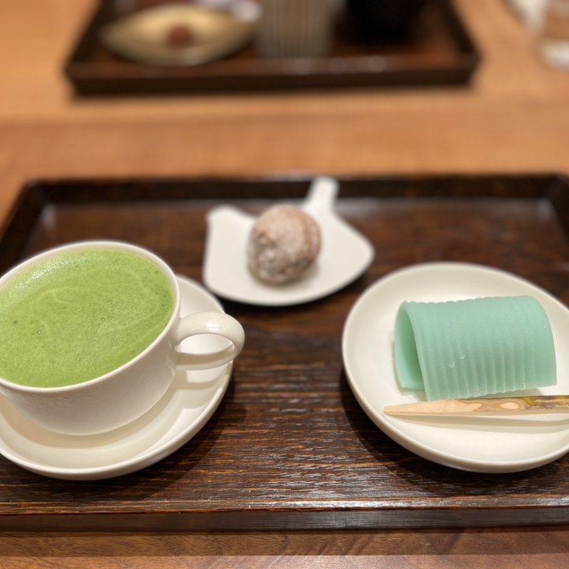 デミタス抹茶(一保堂茶舗 東京丸の内店)