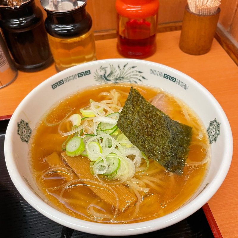 半ラーメン(日高屋 上野広小路店)