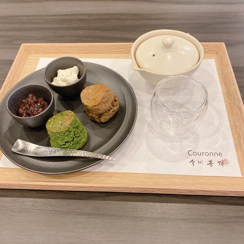 宇治抹茶ほうじ茶スコーン(今川茶舗 （いまがわちゃほ）)