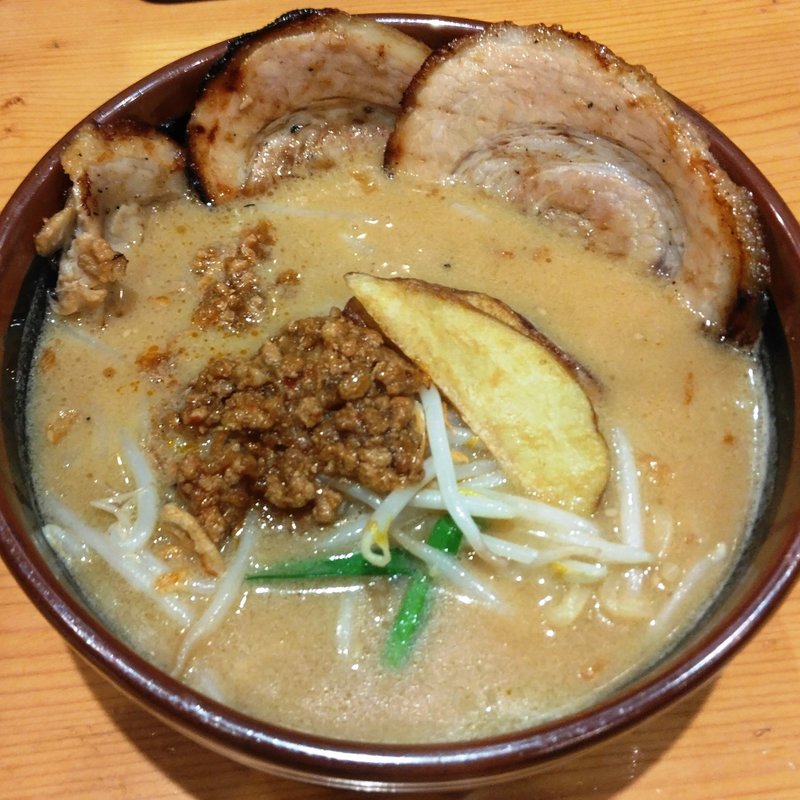 北海道味噌漬け炙りチャーシュー(麺場 田所商店 川崎店)