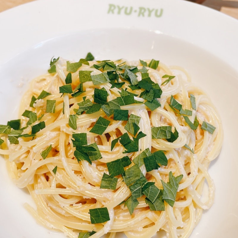 たらことしそのマヨネーズパスタ( RYU RYU 武庫之荘店)