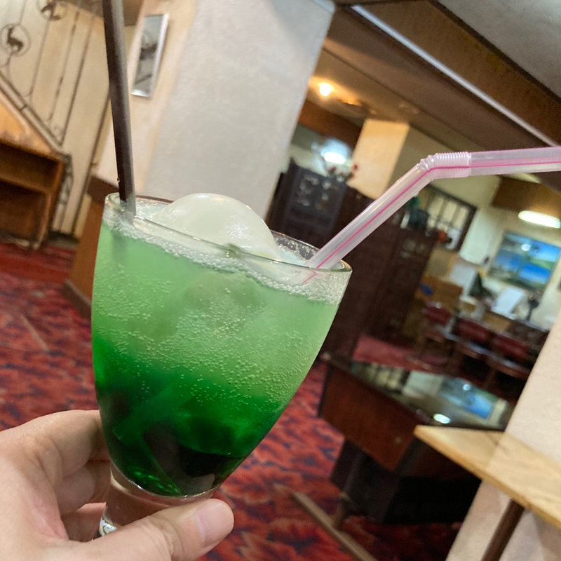 クリームソーダ(喫茶室 マロニエ)