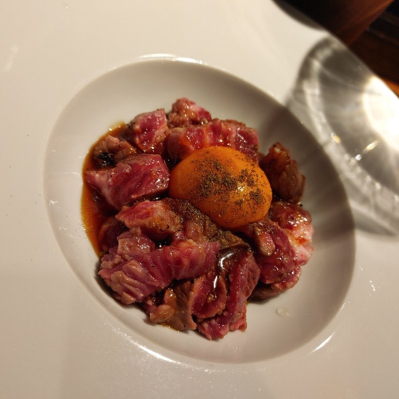 ラムユッケ(白金高輪 ぶち )