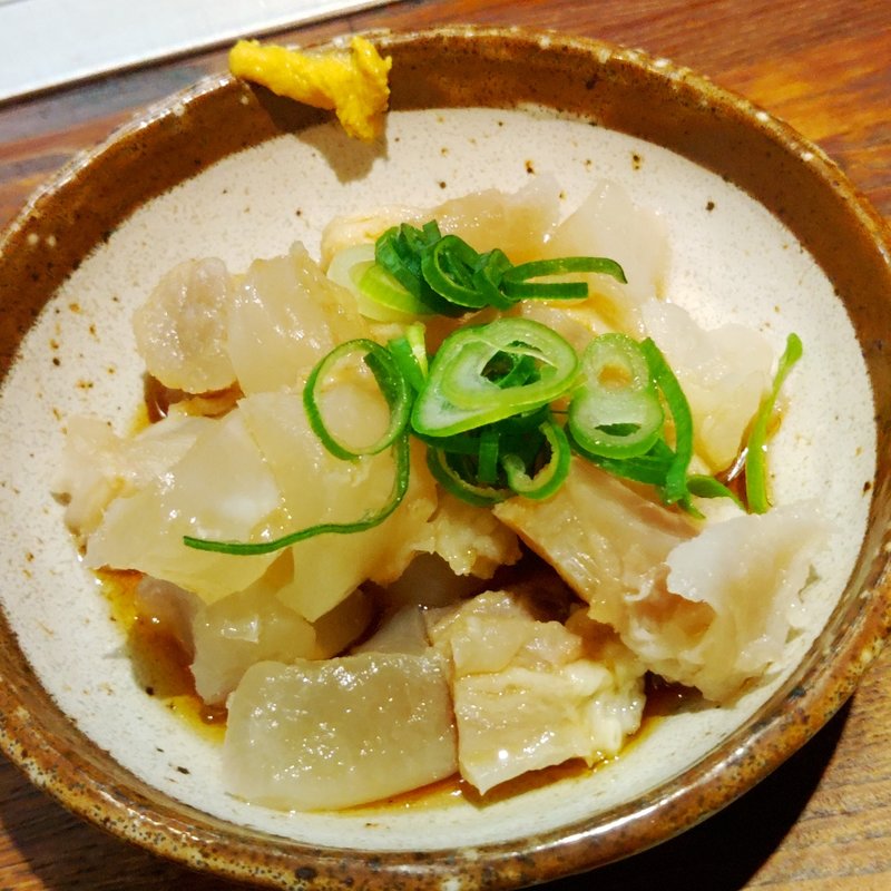 牛すじポン酢(広島お好み焼き おこたろう )