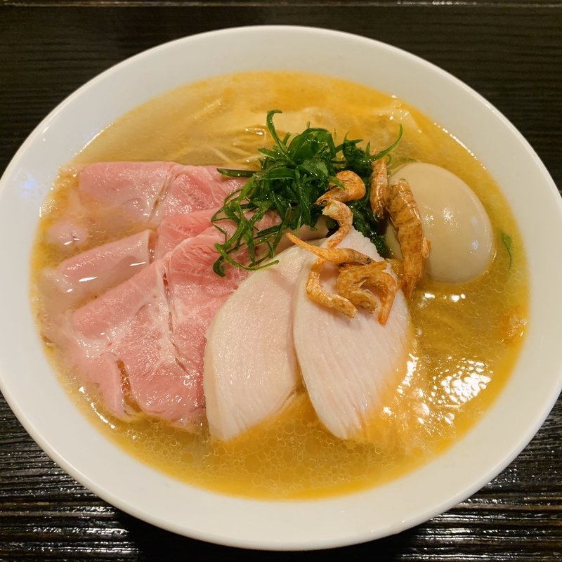 特製 海老塩SOBA(中華そば　向日葵 )