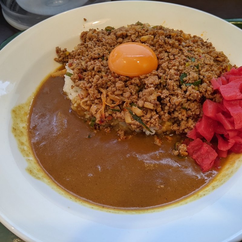 麻辣キーマカレー(カレーショップ C＆C 有楽町店 （カレーショップ シー・アンド・シー）)