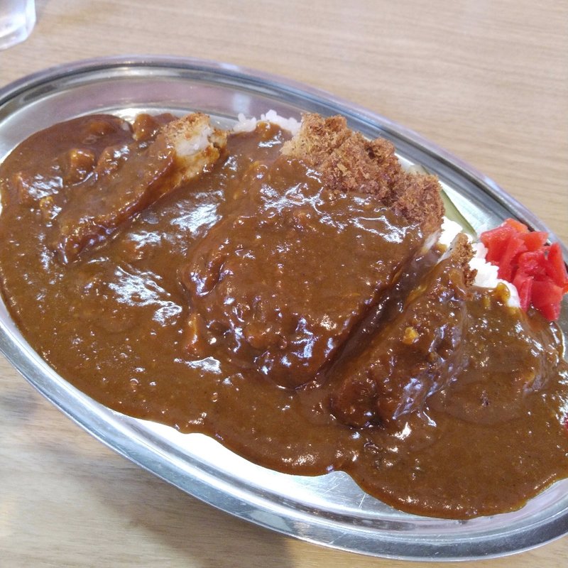 カツカレー(スパゲッティとカレーの店ハッシュ )