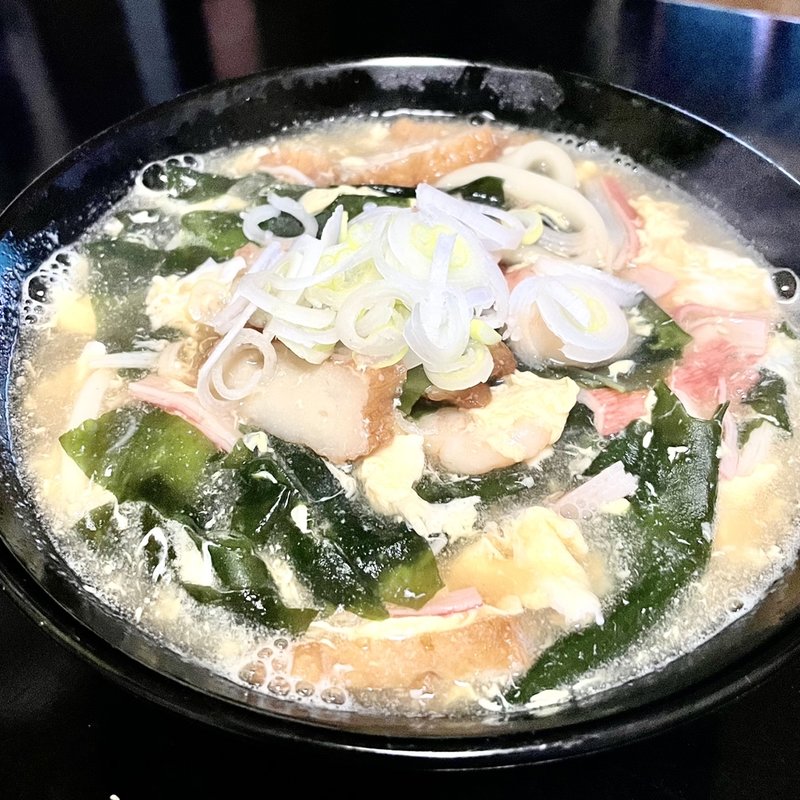 ちゃんぽんうどん(自宅)