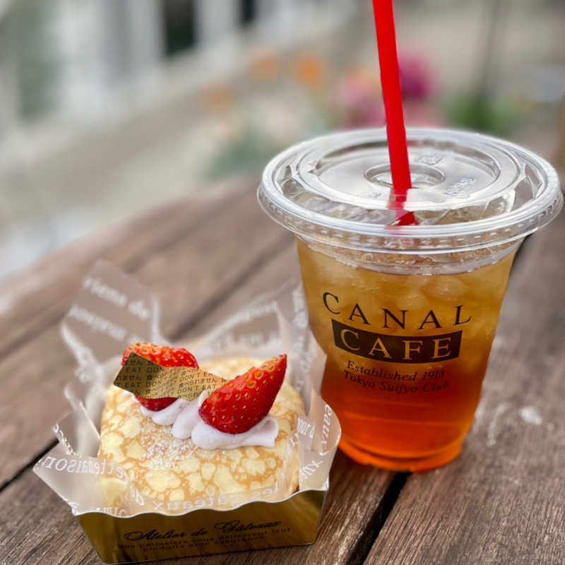 さくらクレープ(カナルカフェ （CANAL CAFE）)