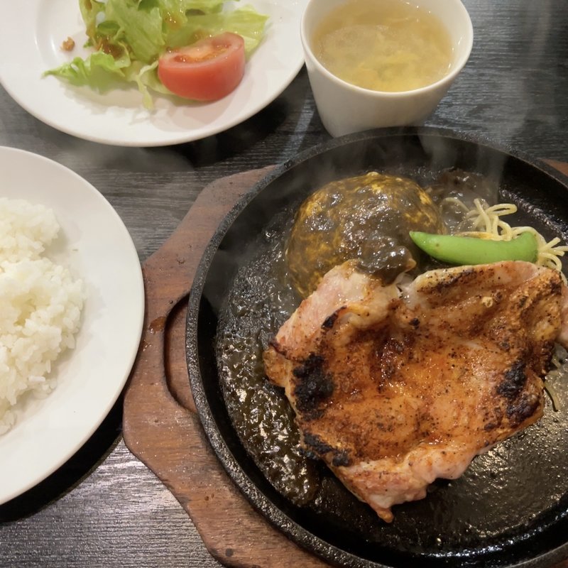 ＜平日＞ランチセットサービス ①～⑩より2品盛り合わせメニュー(キッチンきむら)