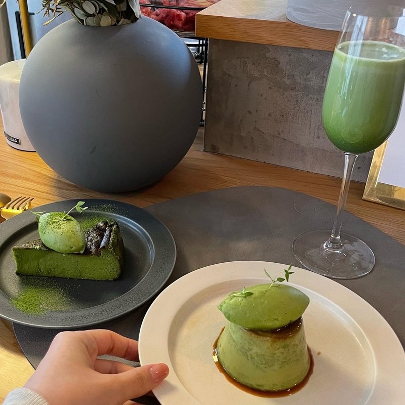 抹茶バスクチーズケーキ(202カリー堂)