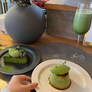 抹茶バスクチーズケーキ(202カリー堂)