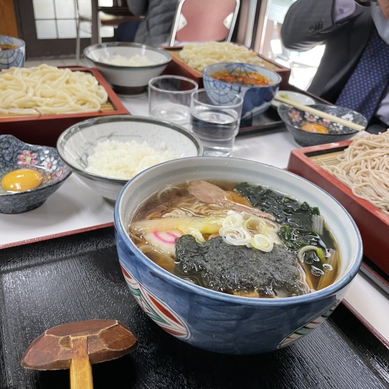 牛つけうどん(おそば 尾張屋)