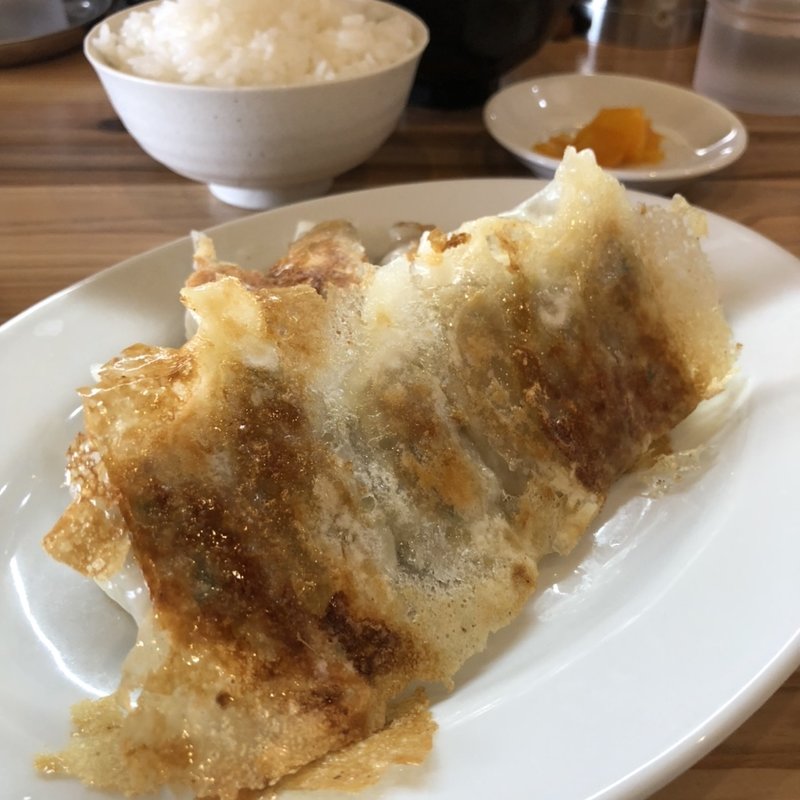 しょうが餃子定食(餃子家しんしん)