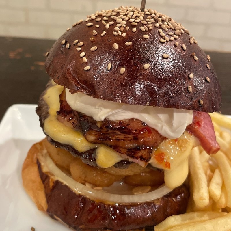 サワークリームオニオンバーガー(ハングリーヘブン 上板橋店)