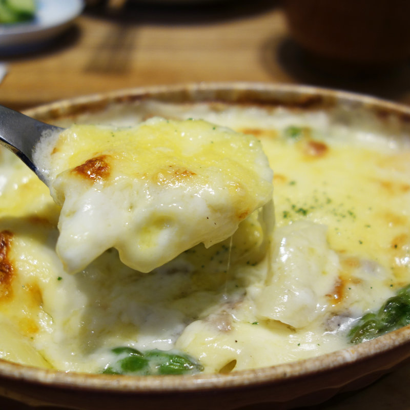 キッチンよい一日の特製グラタン(キッチンよい一日 西長住店)