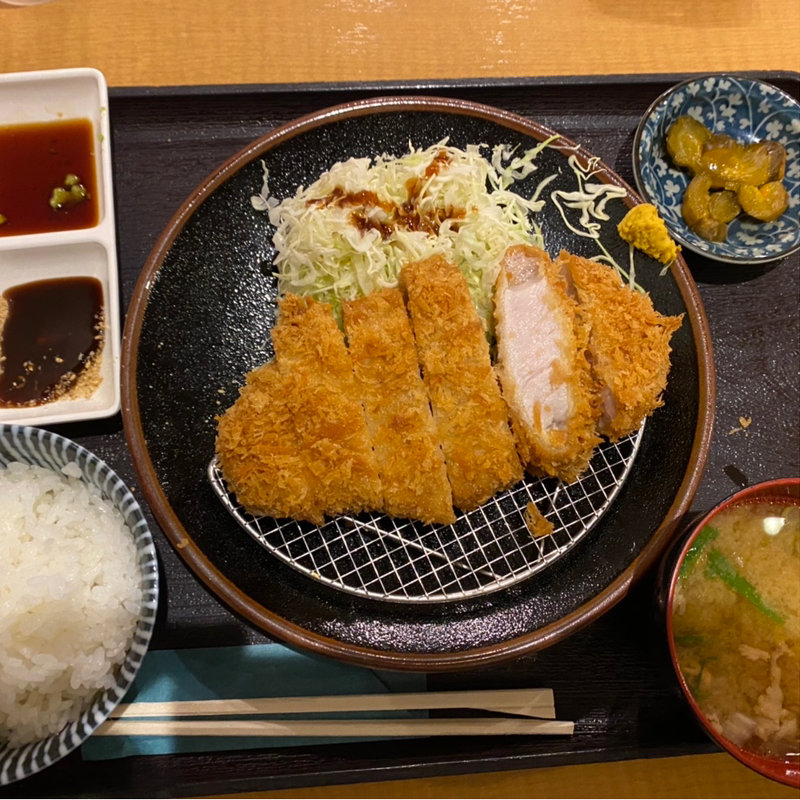上ロースカツ定食(とんかつ 大吉（東武ホープセンター サウスゾーン）)