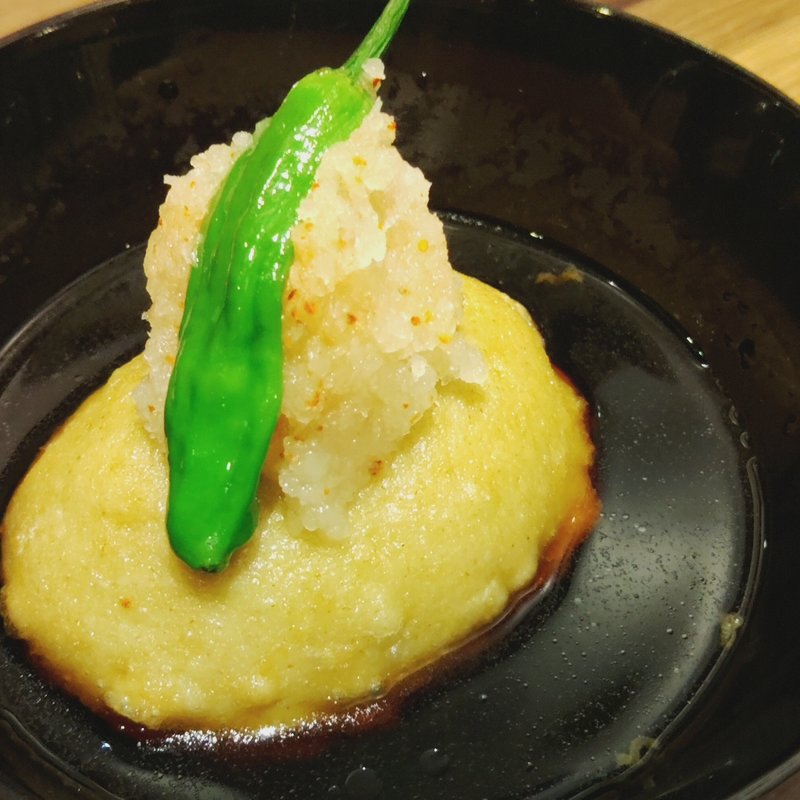 揚げそばがき(庄司屋 御殿堰七日町店)