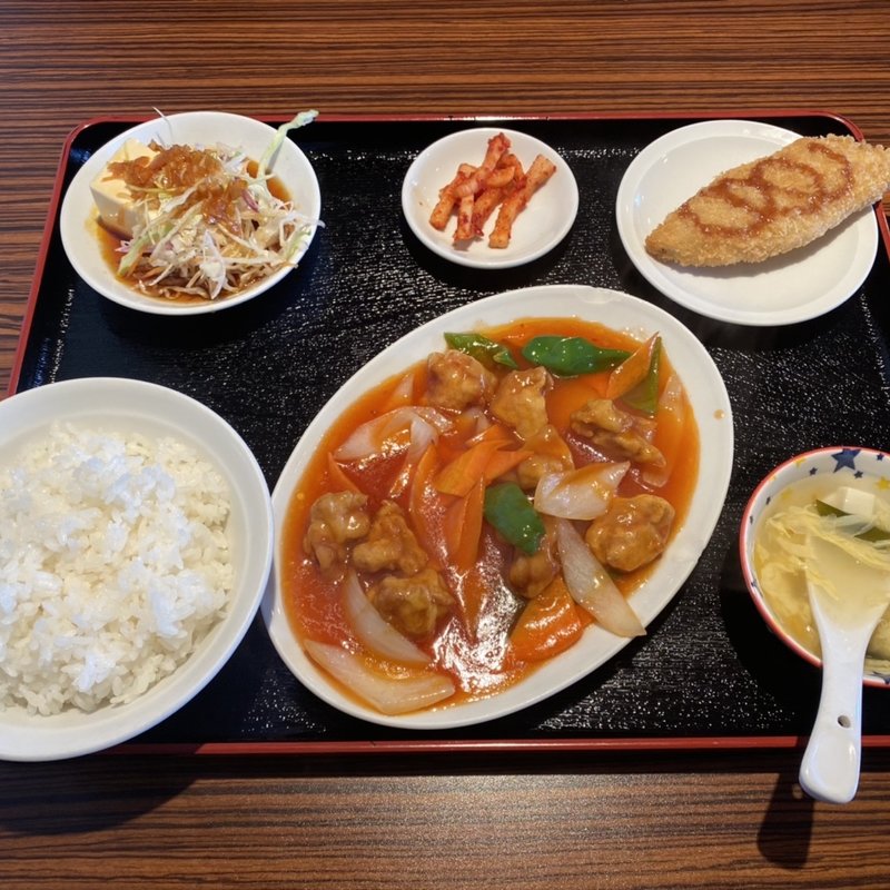 酢豚ランチ(龍府 （リュウフ）)