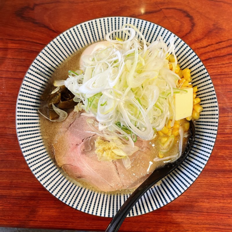 味噌ラーメン( 灼味噌らーめん 八堂八（やどや）)