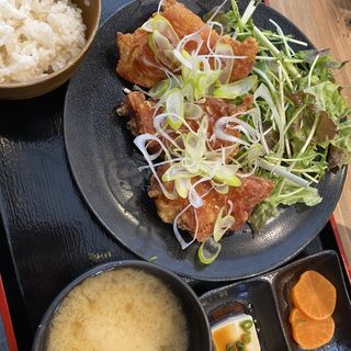 サルサザンギ定食(なるとキッチン 大阪本町店)