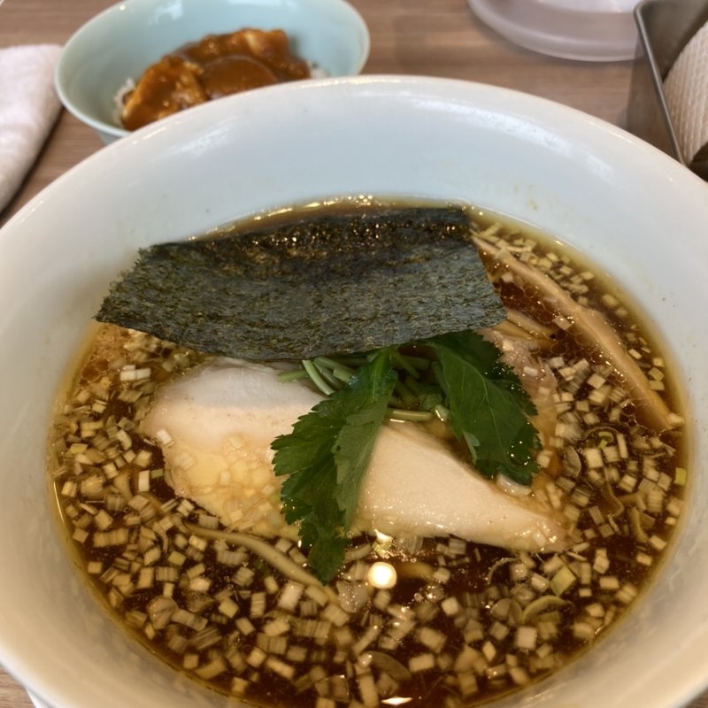 醤油鶏そば(中華そばムタヒロ　拝島駅店)