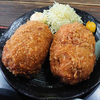 手作りメンチ定食(良花 （リョウカ）)