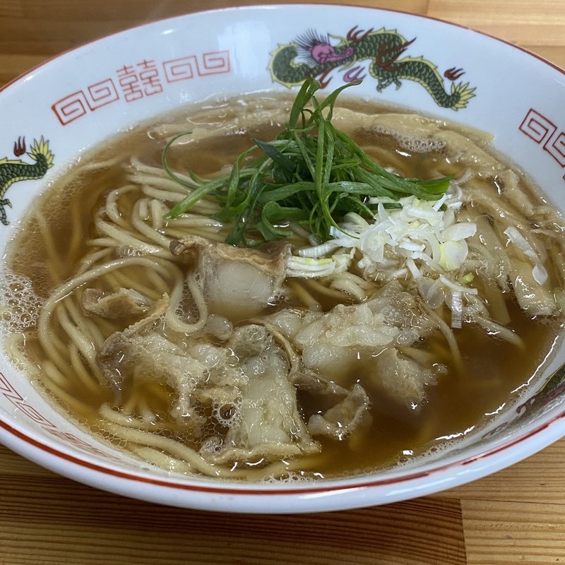 油かす中華そば(中華そば桐麺)