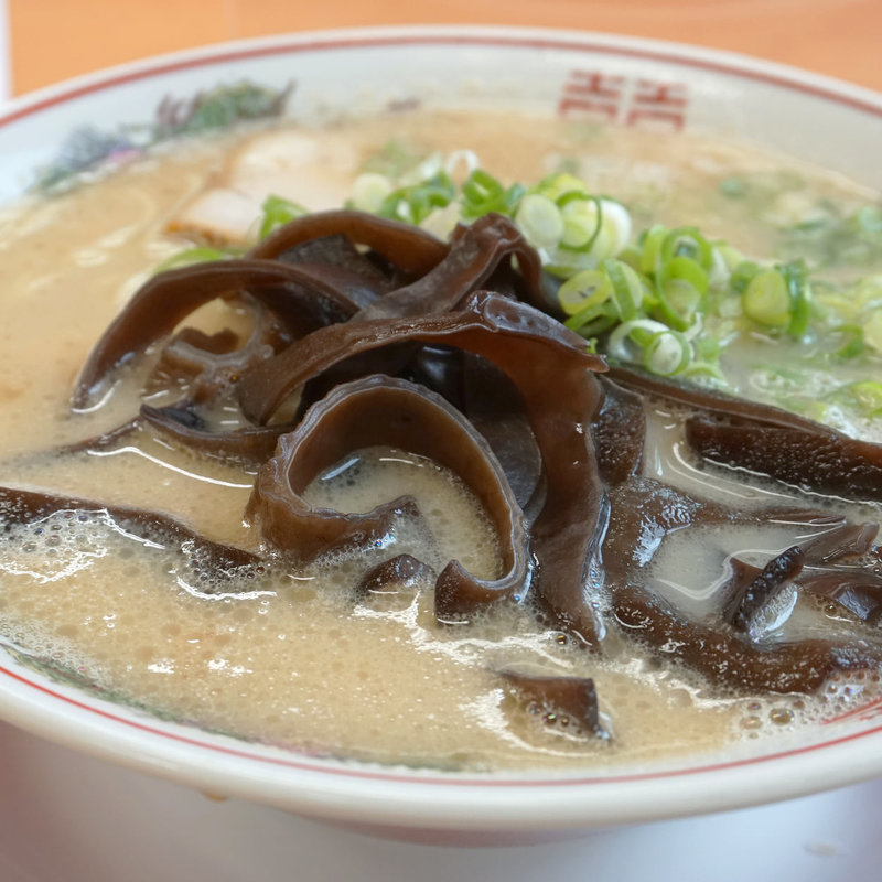 きくらげラーメン(ラーメン大吉)