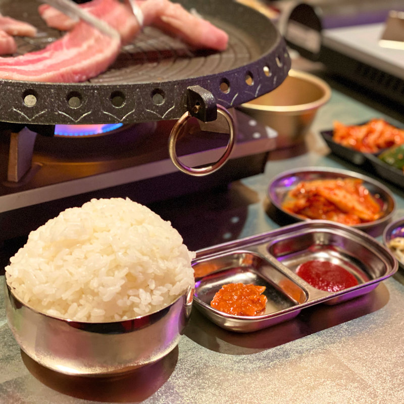 サムギョプサルセット（ぎゅうとん）(韓国ダイニング B,Ton（ぶひとん）)