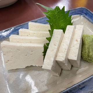 白山堅豆腐(季節料理　里百合)