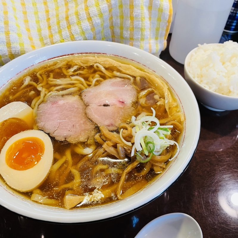 味玉そば（大盛り）(中華そば 敦)