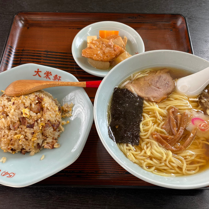 半チャーハン　ラーメンセット(大栄軒 )