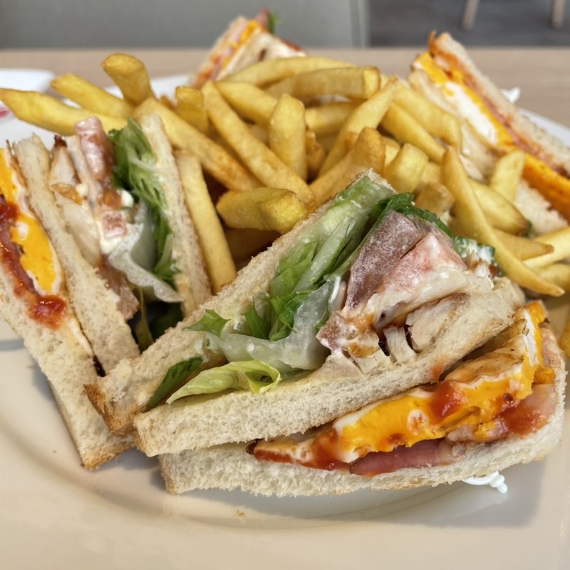 アメリカン・クラブハウス・サンドイッチ(デニーズ 武蔵小杉店 （Denny's）)