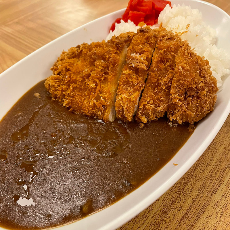 カツカレー(RAKU SPA 鶴見)