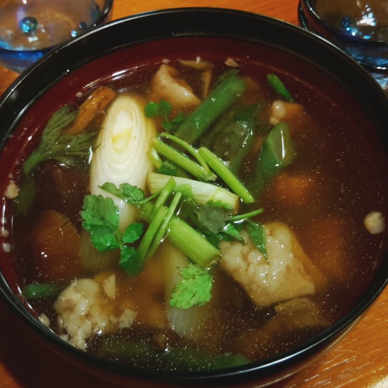 山形牛の芋煮(居酒屋 伝七 )