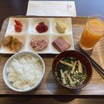 朝食バイキング