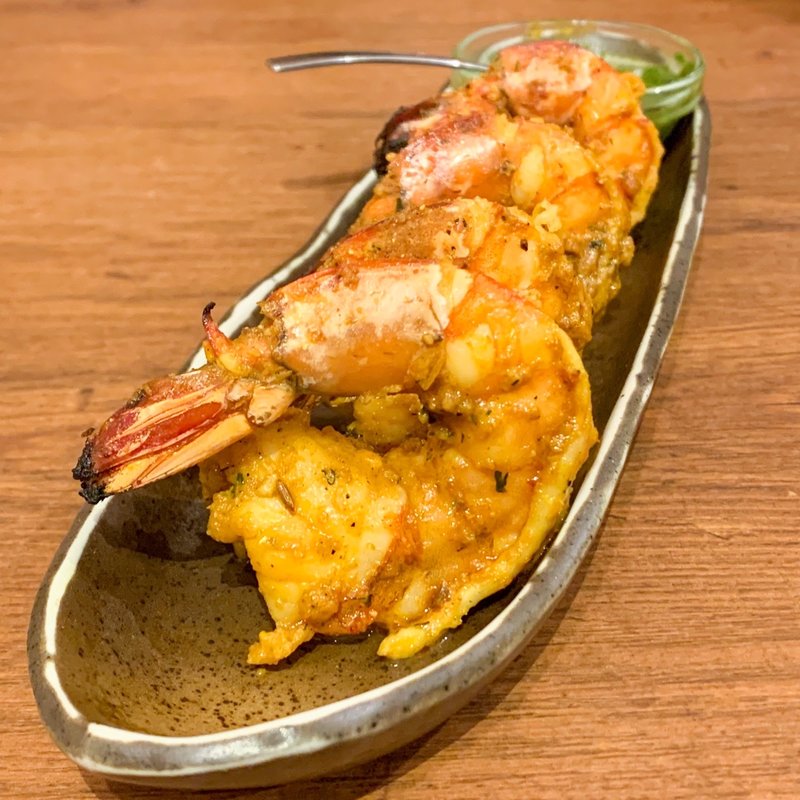 海老の香味焼き(カッチャル バッチャル )