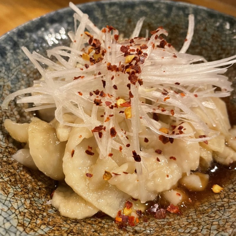 茹で鶏皮(サケトメシ 百春)