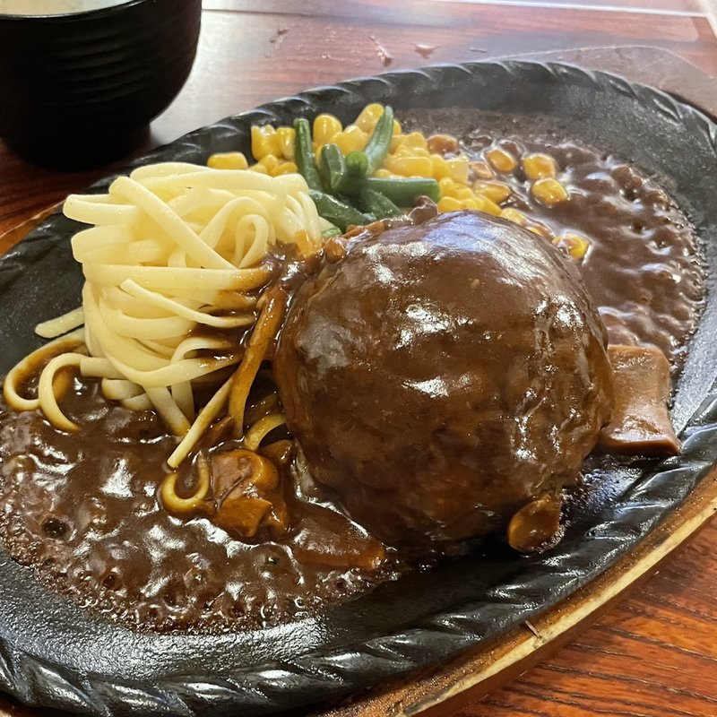 フランス風ハンバーグ(ハンバーグの店 モンブラン 森下店)