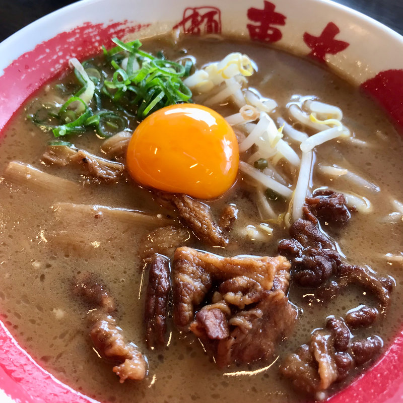徳島ラーメン黒とんこつ(ラーメン東大 福山店 )