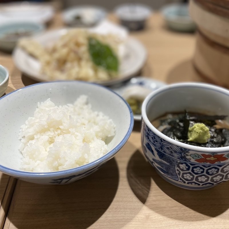 ごはんと鯛の漬(割烹よし田)