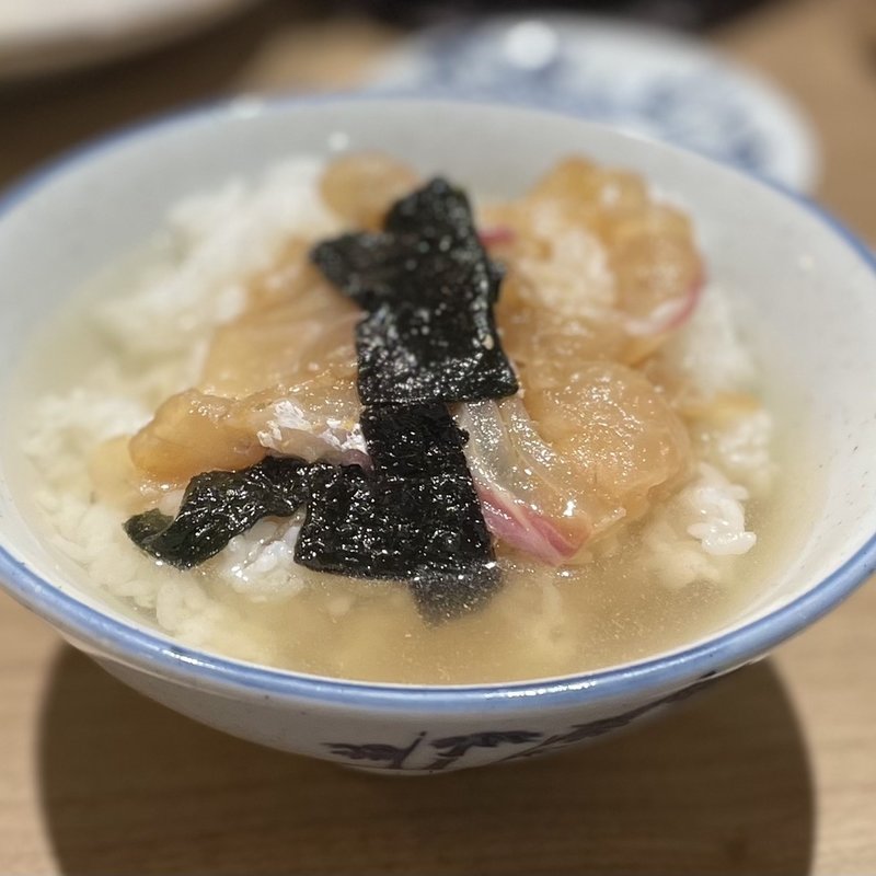 鯛茶漬け(割烹よし田)