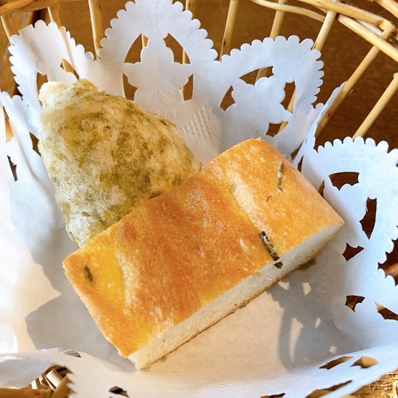 自家製パン盛り合わせ（ランチセット）(イル・ガビアーノ)