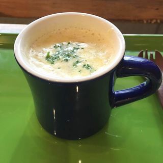 豆乳シーフードスープ(BONDI COFFEE  SANDWICHES)