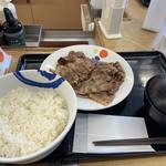 アンガス牛焼肉ライスセット（ダブル）(松屋 高井戸店)